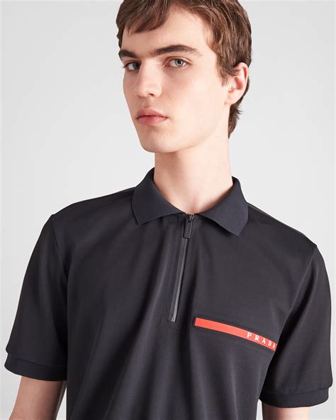 prada polo shirt womens|prada t shirt men price.